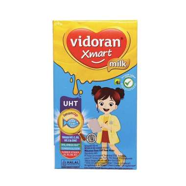 Vidoran XMART Milk - Susu UHT - 110 ml KECIL MADU
