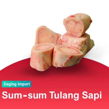 Bone Marrow / Tulang Sum Sum pack 1kg - Daging Sapi Impor