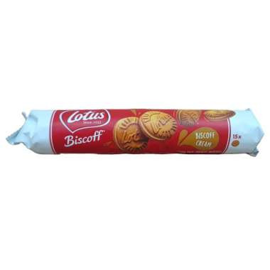 YMR Lotus Biscoff Cookies Biskuit Sandwich Caramelized Cream Biscuit 150Gram (Pack)