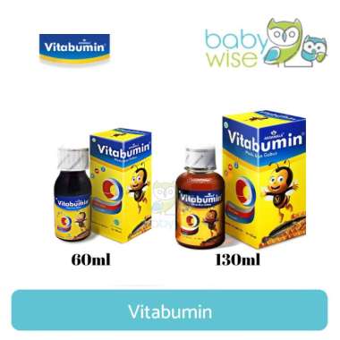 Vitabumin - Madu Ikan Gabus Anak/Penambah Nafsu Makan Anak 130ml