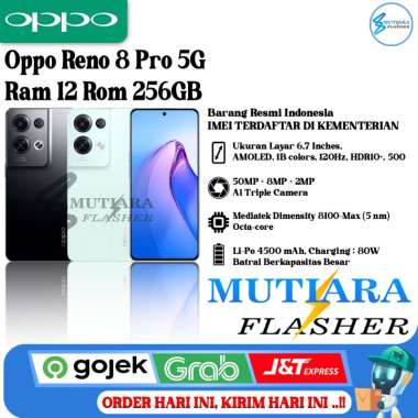 Oppo Reno 8 Pro 5G Ram 12 Rom 256GB Glazed Green