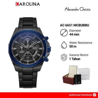 Jam Tangan Alexandre Christie AC 6651 MCBUBBU Pria [ Jakarta ]