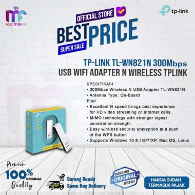 TP-LINK TL-WN821N 300Mbps USB WiFi Adapter N Wireless TPLINK