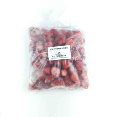IQF Strawberry Frozen / Buah Strawberry Beku / Fruit Frozen 1kg