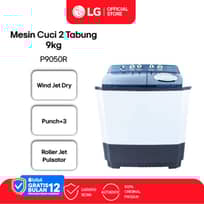 LG Mesin Cuci 2 Tabung [9 Kg] P9050R
