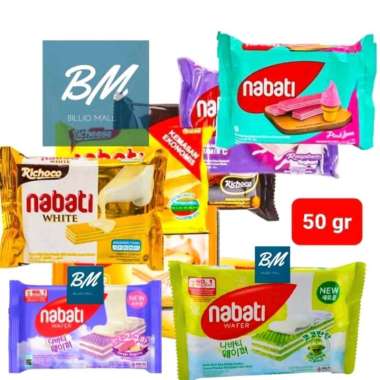 NABATI Wafer 50 gr All Varian goguma