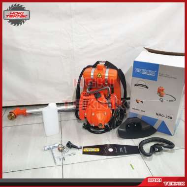 Nishikawa Mesin Potong Rumput 2 Tak Bensin campur oli NBC-338