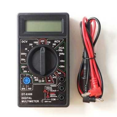 Multimeter Digital DT-830 Tester Hitam