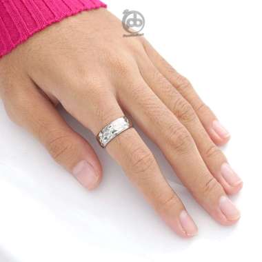 Cincin Wanita Perak Bali Silver Ring 925 Model Getok 32