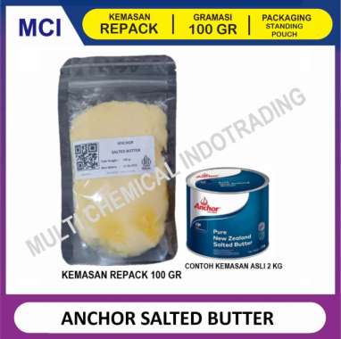 BUTTER ANCHOR REPACK 100 GR / SALTED BUTTER ANCHOR / ANCHOR MENTEGA