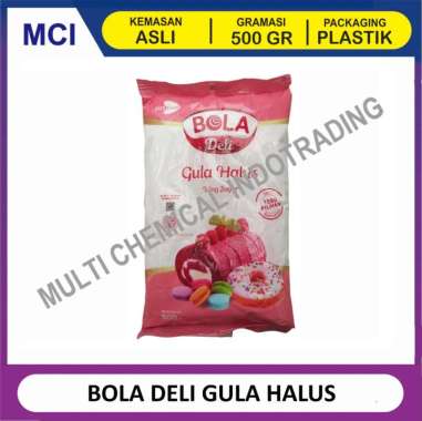 BOLA DELI GULA HALUS 500 GR / GULA TEPUNG