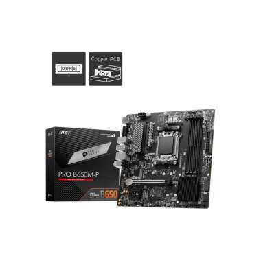 MSI PRO B650M-P Motherboard mATX AM5 DDR5 AMD B650