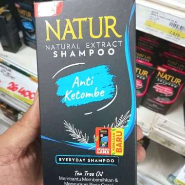 [BPOM] Natur Shampoo Dandruff 80ml / Natur Shampoo / MY MOM