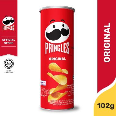 Promo Harga Pringles Potato Crisps Original 107 gr - Blibli