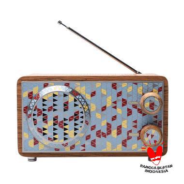 Jual Cawang Art Radio Wave Moon Blue Radio - Srps42 Online 