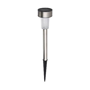 CCC Solar Power Stainless LED Lampu Taman Tancap
