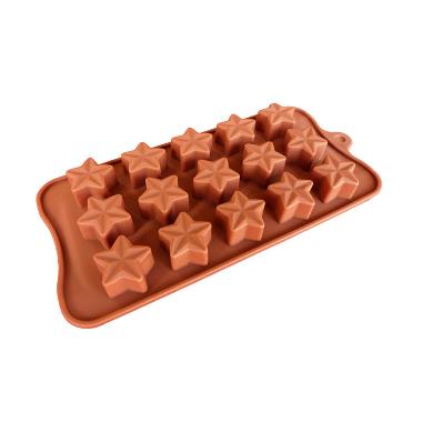 Cetakan Jelly Star 15 Cav Cetakan Coklat or Puding