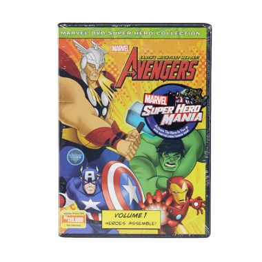 Jual Marvel DVD The Avengers Earth's Mightiest Heroes Vol 