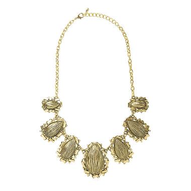 Cherise Paxton Emma Ethnic Necklace Gold Kalung