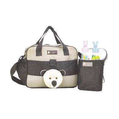 Chintaka Besar Aplikasi Boneka + TBSD CBT151200 Brown Tas Bayi