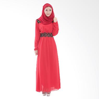 Chloe's Clozette MD 19 Dress Muslim - Maroon