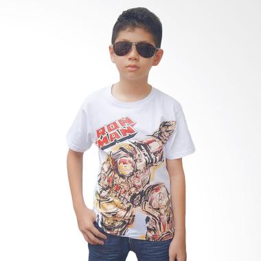Chloe Babyshop Ironman F 687 White T-shirt