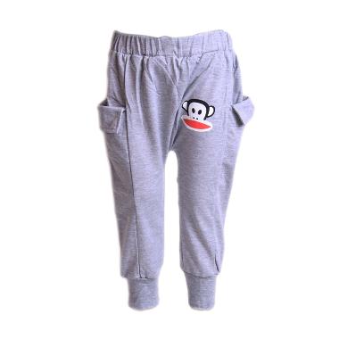 Chloe Babyshop Paul Polos F885 Celana Jogger - Abu