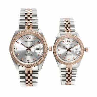 Jual Christ Verra 72022G-14&72022L-14 Jam Tangan Couple 