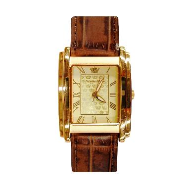 Jual Christian Mode CM0011L GD Jam Tangan Wanita - Brown
