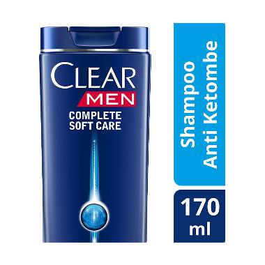 Clear Men Shampoo Anti Ketombe Complete Soft Care 170ml