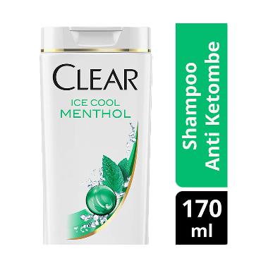 Clear Shampoo Anti Ketombe Ice Cool Menthol 170ml