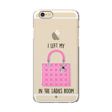 Colorant I Left My Bag LRoom Pink Casing For iPhone 6s Plus