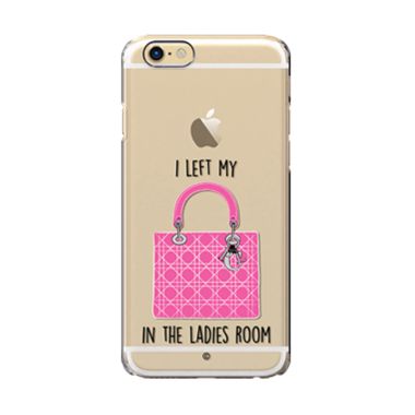 Colorant I left my bag Lroom Pink Casing for iPhone 6s Plus