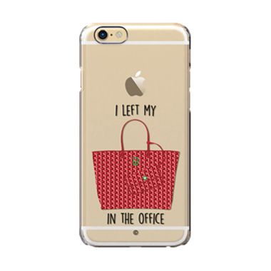 Colorant I Left My Bag Office Red Casing For iPhone 6s Plus