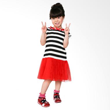 Jual Coterie BB001 Dress Black Stripe With Red Tutu Online ...