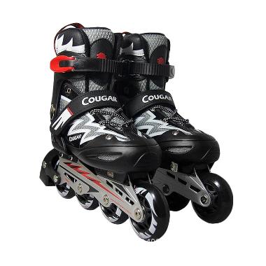 Cougar ADJ.Junior Inline Skate W/ABEC7 (30-33) MS835L - Black / White