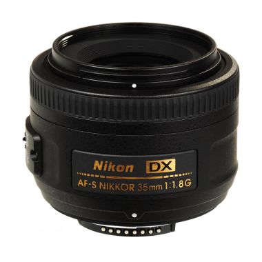 Nikon AF-S 35mm f/1.8G DX Lensa Kamera ( Free UV Filter 52mm )