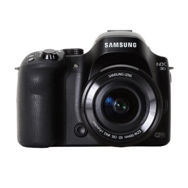 Samsung NX30 Kit 18-55mm Hitam Kame ...