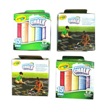 Crayola Paket Kapur Mainan Anak [4 ...