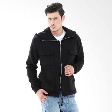 Crows Denim SK21 Black Jaket Pria ...