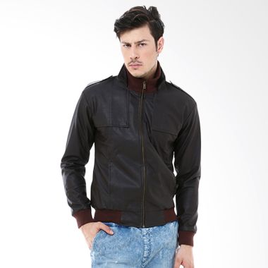 Crows Denim SK25 Brown Jaket Pria ...