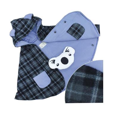 Cuddle Me Jaket Bolak-balik Baby Cape Monochrome