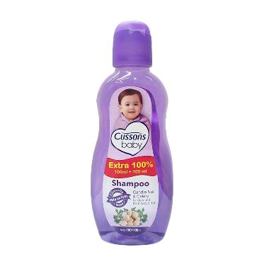 Cussons Baby Shampo Candle Nut n Celery 200ml x 2 Pieces