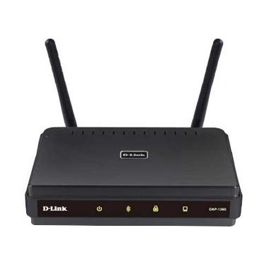 D-LINK DAP-1360 Wireless N Access Point - Hitam