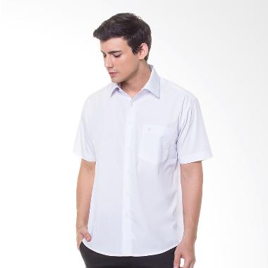 Damon H11753 (S/S) Polos Kemeja Tangan Pendek - White