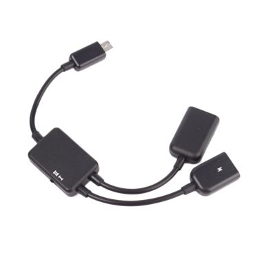 Anylinx Hitam Micro USB Charger OTG ...