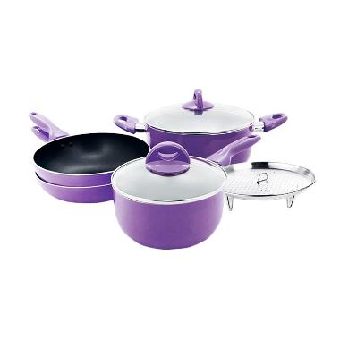 Panci Set Supra 7 pcs Ungu