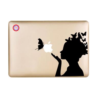 Decal Butterfly Girl Sticker for Macbook