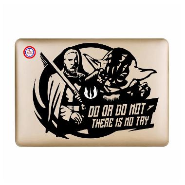 Decal Stars Wars Yoda Sticker for Macbook