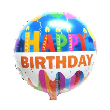 Jual Delarose Balon Foil Happy Birthday Candle Online